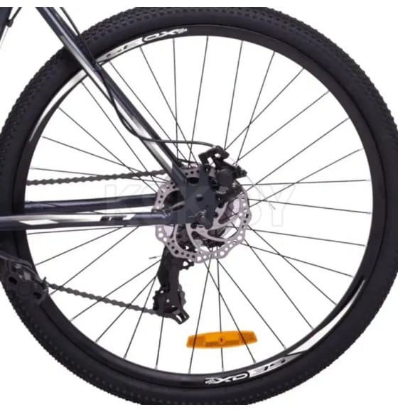 Велосипед Stels Navigator-700 MD 27,5 (21" Серый/Черный)