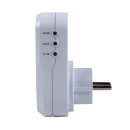 Реле напряжения однофазное. 16А. 3500Вт. с заземлением UBR-E35 WHITE Uniel (UL-00012537) 
