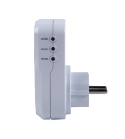 Реле напряжения однофазное. 16А. 3500Вт. с заземлением UBR-E35 WHITE Uniel