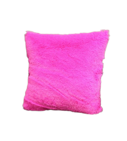 Подушка декоративная MATEX PLUSH. Размер: 35x35 Цвет: фуксия.