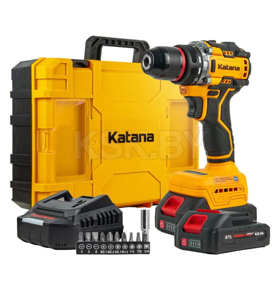 Дрель-шуруповерт аккумуляторная Katana HD Line BCD5501 (KBCD5501.00) 