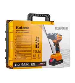Дрель-шуруповерт аккумуляторная Katana HD Line BCD5501