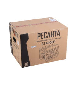 Генератор бензиновый Ресанта БГ 4000 Р
