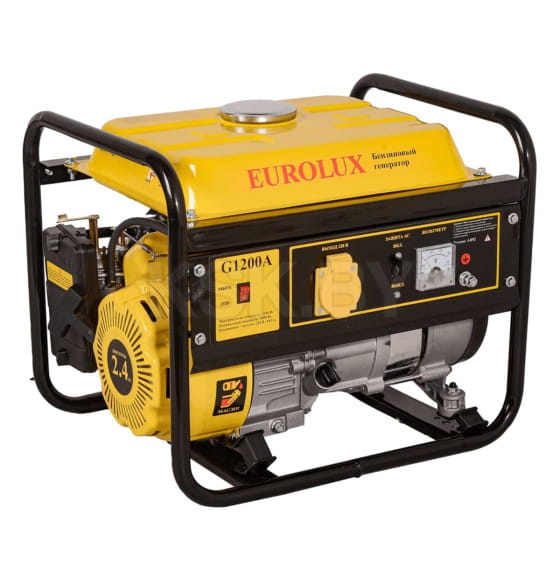 Генератор бензиновый Eurolux G1200A (64/1/35) 