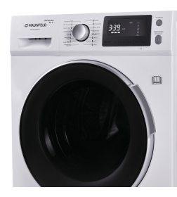 Стиральная машина c сушкой инвертором и паром MAUNFELD MFWM1586WHS