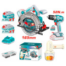 Набор аккумуляторных инструментов TOTAL TOSLI240583 (TOSLI240583) 