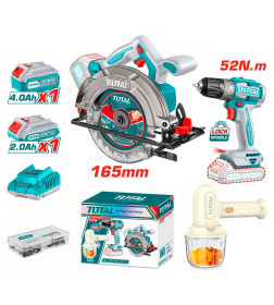 Набор аккумуляторных инструментов TOTAL TOSLI240583