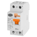 Устройство защитного отключения ВД1-63 2Р 32А 30мА тип А TDM SQ0203-0077 (SQ0203-0077) 