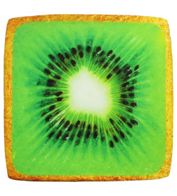 Подушка для сиденья "Киви" 33x33 см (зеленый, светло-коричневый) MATEX FRUTIS CUADRO 30-898
