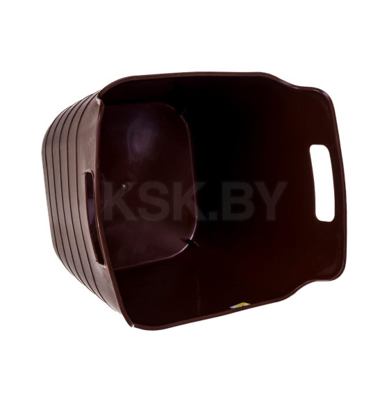 Ведро гибкое сверхпрочное 26 л (коричневое) Сибртех 67509 (67509) 