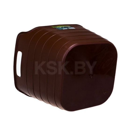 Ведро гибкое сверхпрочное 26 л (коричневое) Сибртех 67509 (67509) 