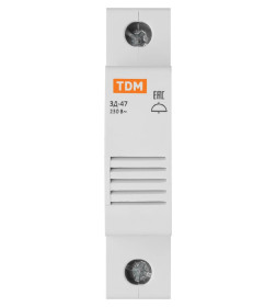 Звонок на DIN-рейку ЗД-47 TDM SQ0215-0001