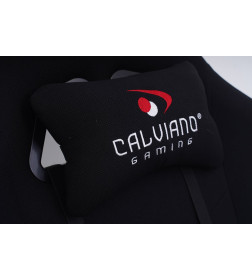 Кресло вибромассажное Calviano 1584 черная ткань