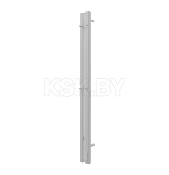 Полотенцесушитель Terminus Стойка электро DUO крашеная Проф1200 белый (4670078561909) 