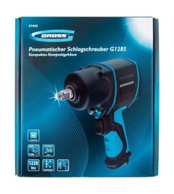 Пневмогайковерт ударный 1/2" (с набором 17 предметов) Gross G985K2