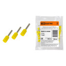 Наконечник-гильза Е1008 1мм2 с изолированным фланцем (100 шт.) TDM SQ0512-0002 (SQ0512-0002) 