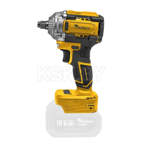 Гайковерт аккумуляторный Kolner KWI 18-280BLV (8022300030)