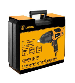 Гайковерт сетевой ударный DEKO DKIW1150