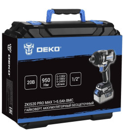 Гайковерт аккумуляторный DEKO ZKIS20 PRO MAX