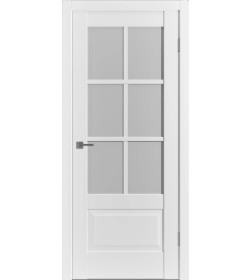 Дверное полотно Emalex ER2 ДО Ice,white cloud 2000х800х35мм