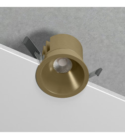 Светильник встраиваемый светодиодный Forte 15W 4000K латунь