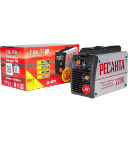 Сварочный аппарат инверторный Ресанта САИ220К (компакт)