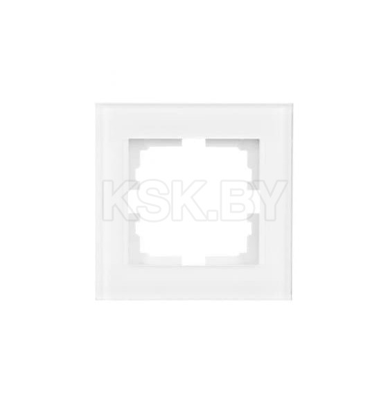 Рамка 1-я акриловая горизонтальная без вставки (белая) VESNA Lezard 742-5480-146 (742-5480-146) 
