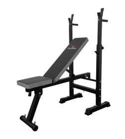 Скамья спортивная Calviano 1008 Grey+black