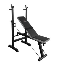 Скамья спортивная Calviano 1008 Grey+black