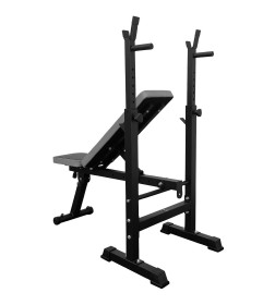 Скамья спортивная Calviano 1008 Grey+black