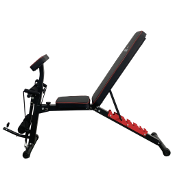Скамья спортивная Calviano 1003 Red+black (складная)