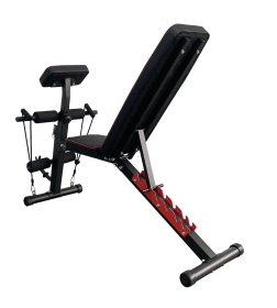 Скамья спортивная Calviano 1003 Red+black (складная)