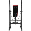 Скамья спортивная Calviano 1008 Black+red