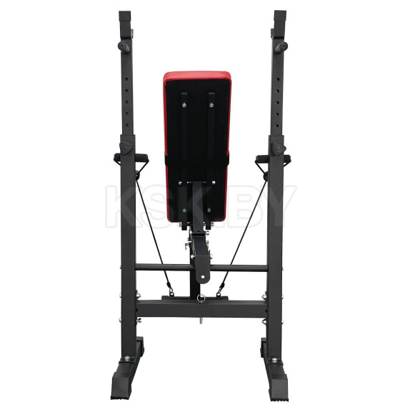 Скамья спортивная Calviano 1008 Black+red