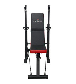 Скамья спортивная Calviano 1008 Black+red