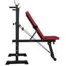 Скамья спортивная Calviano 1008 Black+red