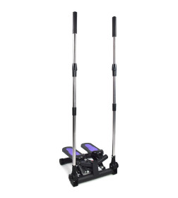 Степпер поворотный с поручнями Calviano 202 фиолетовый