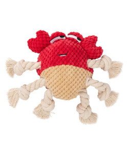 Игрушка Mr.Kranch для собак Краб 22*20 см оранжевая