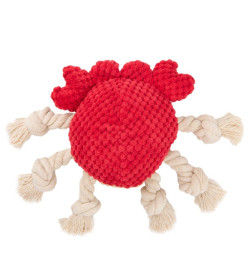 Игрушка Mr.Kranch для собак Краб 22*20 см оранжевая