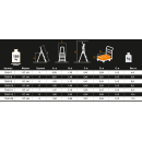 Стремянка стальная 1х5 ступеней Вихрь 73/5/1/9 (73/5/1/9) 