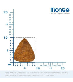 Сухой корм Monge Cat Speciality Line Monoprotein Sterilised для стерилизованных кошек, из говядины 1,5 кг