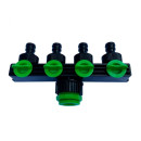 Коллектор Оазис для воды садовый на 4-е крана (12628) 