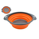 Дуршлаг складной 29,5х23,5 см силикон, пластик 104275 (00104275) 
