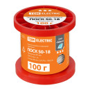 Припой ПОСК 50-18, проволока Ø1 мм, 100 г, катушка 
