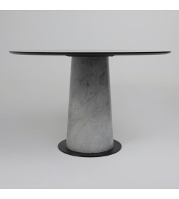 Стол AV 1317, HPL+МДФ, нераздвижной 1200 Мрамор Марквина синий/черный