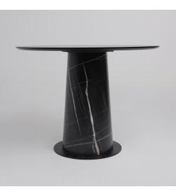 Стол AV 1317, HPL+МДФ, нераздвижной 1000 Черный тунис/черный