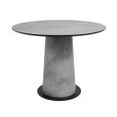 Стол AV 1317, HPL+МДФ, нераздвижной 1000 Мрамор Марквина синий/черный (119700) 