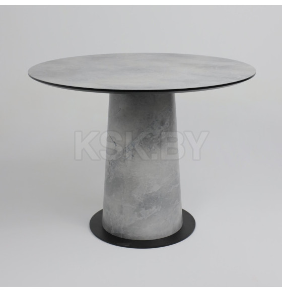 Стол AV 1317, HPL+МДФ, нераздвижной 1000 Мрамор Марквина синий/черный (119700) 