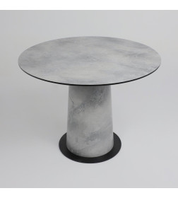 Стол AV 1317, HPL+МДФ, нераздвижной 1000 Мрамор Марквина синий/черный