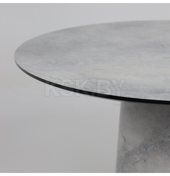 Стол AV 1317, HPL+МДФ, нераздвижной 1000 Мрамор Марквина синий/черный (119700) 